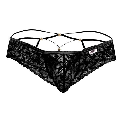 Underwear Candyman 99551 Lace Peekaboo Briefs Ebay