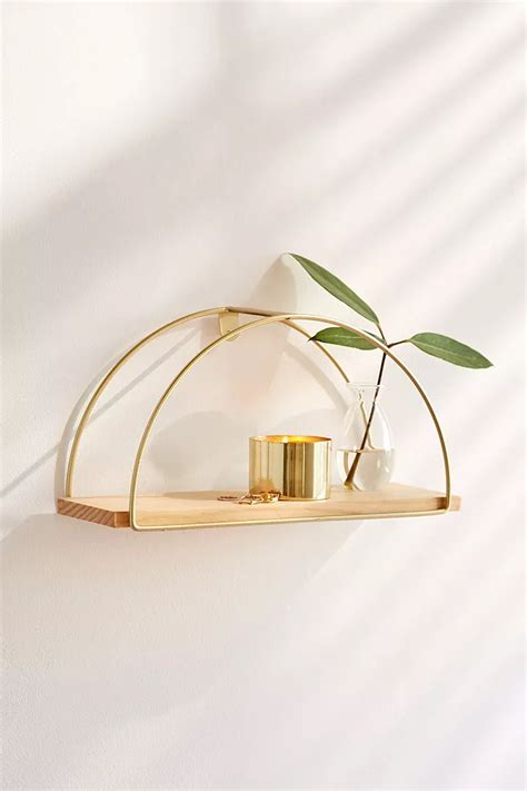 Darby Half Circle Wall Shelf Urban Outfitters Uk