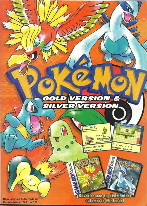 Comfortfoodcontent 2000 Pokemon Gold Silver Pokemon The Other Stuff