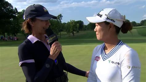 Minjee Lee Final Round Interview Kroger Queen City Championship