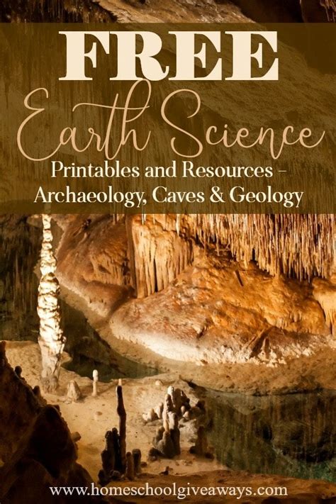 Free Earth Science Printables Archaeology Caves Geology Hot Sex Picture