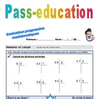 Calculer et poser les divisions des nombres entiers par un nombre à un