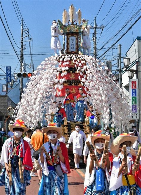 山車巡行、2年ぶり 秩父川瀬祭 ／埼玉 毎日新聞