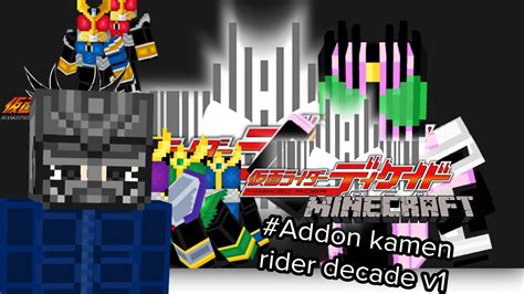 Addon Kamen Rider Decade V Youtube