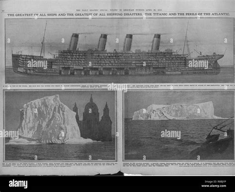 Titanic diagram hi-res stock photography and images - Alamy