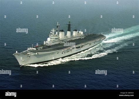 Hms Ark Royal Stock Photo Alamy