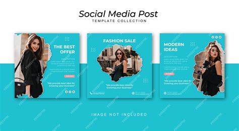 Premium Vector Minimalist Social Media Post Template