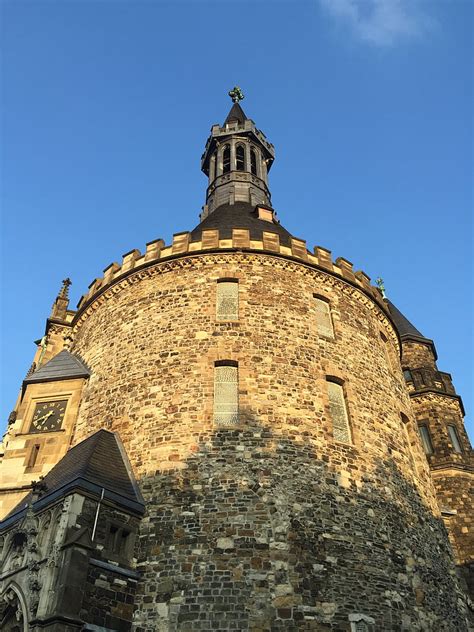 Free photo: aachen, town hall, tower, sky, old town, architecture ...