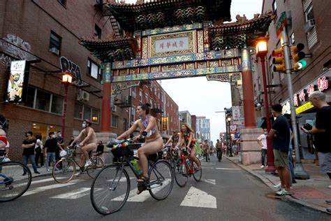 Philly Naked Bike Ride Clothes Off Masks On Photos Nj