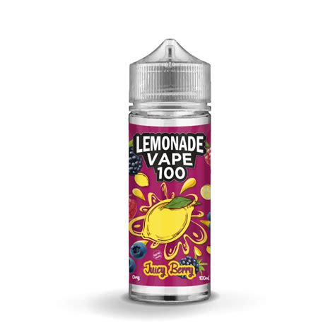 5060649322227 Lemonade Vape 100 Juicy Berry 100ml