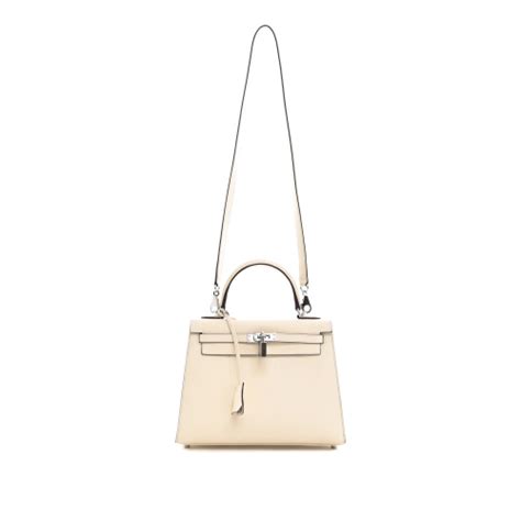 Images De Hermes Kelly Sellier Sac Fait Main En Cuir De Veau