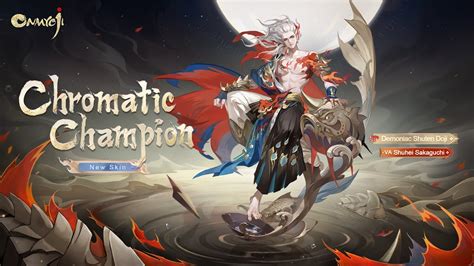 Onmyoji Demoniac Shuten Doji S New Skin Chromatic Champion Youtube