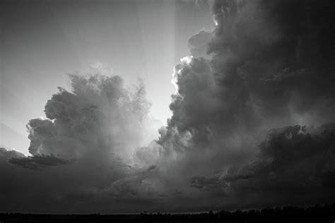 Black and White Storm Clouds Photograph by Denise Wiese - Pixels