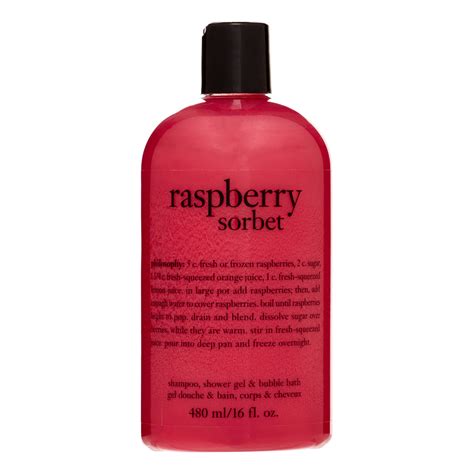 Philosophy Raspberry Sorbet 3 In 1 Shampoo Shower Gel And Bubble Bath