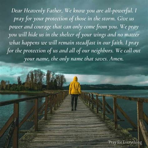 Powerful Prayers For Protection Against Storms And Floods