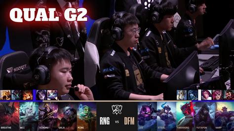 Rng Vs Dfm Game Qualification Lol Worlds Play Ins Royal