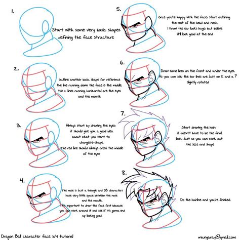 Dragon Ball Head Tutorial