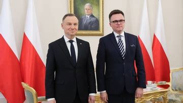 Prezydent zaprosił marszałka Sejmu W tle sprawa M Kamińskiego i M