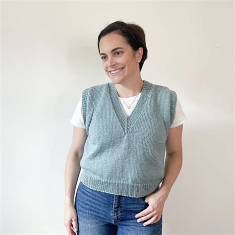 Ravelry Wildwood V Neck Vest Worsted Pattern By Ashley Lillis