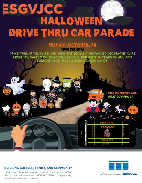 Halloween Drive Thru Car Parade - esgvjcc.org - East San Gabriel Valley ...