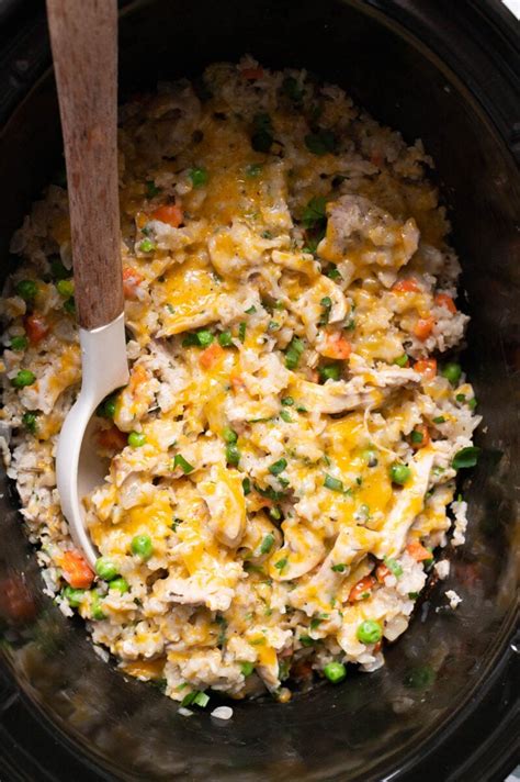 Crock Pot Chicken And Rice Recipe