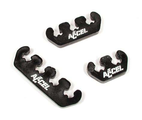 Accel 170022 Competition Wire Separator Kit 8mm 9mm Black