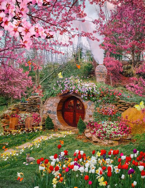 Azimuth Circle Hobbit House Fairy Garden The Hobbit