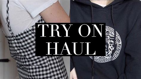 Try on Haul - YouTube