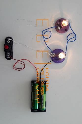 ECE A Kalite Elektrik Deney Seti LED Ve Ampul Devreler Ece Eğitim Ve