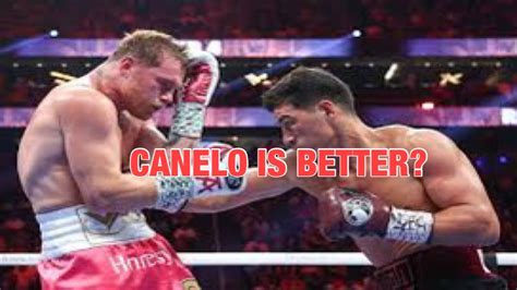 ALL L ES CANELO ALVAREZ SAYS HE THINKS THAT HE IS BETTER THAN DMITRY