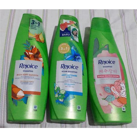 Jual Shampoo Rejoice Ml Rich Soft Smooth Anti Dandruff Korean