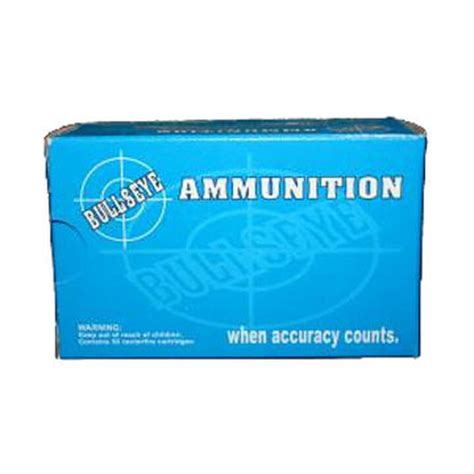 Bullseye 9mm 125 Grain Rn Reloaded Handgun Ammo 50 Kittery Trading Post