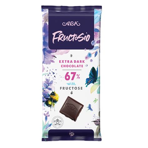 АВК - БРЕНД - Шоколад екстрачорний 67% какао без цукру, 90 г