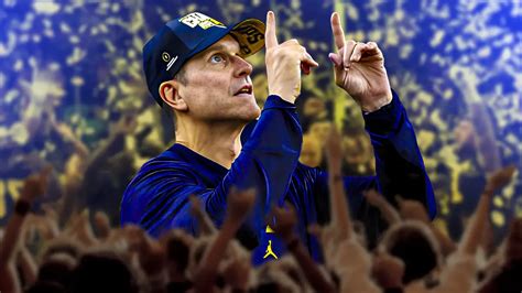 Michigan Football S Jim Harbaugh Issues Request To Media Asking About