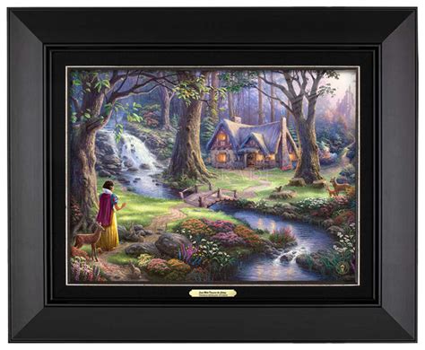 Disney Snow White Discovers The Cottage Canvas Classics Classic