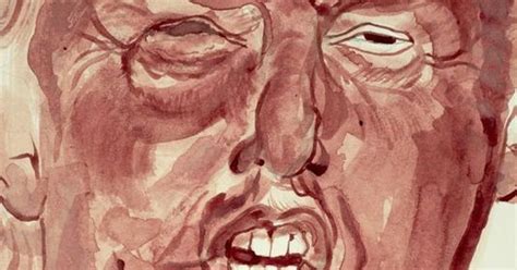 Portland Artist Uses Period Blood For Trump Portrait