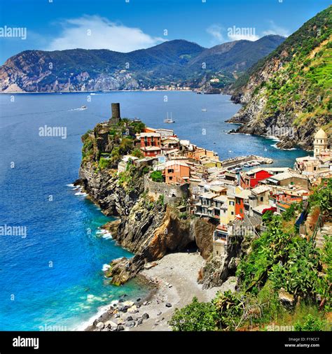 Vernazza Beach Cinque Terre Italy Hi Res Stock Photography And Images