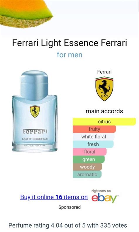 Ferrari Light Essence Ml By Ferrari Original Tester Eropa New Tanpa