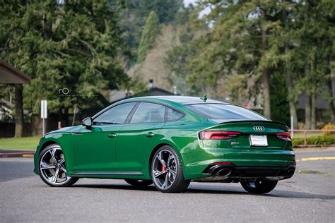 The Greenback My Sonoma Green RS5 Sportback