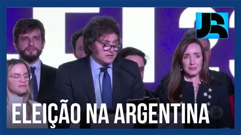 Javier Milei Candidato Ultraliberal Vence Prévias Das Eleições Presidenciais Da Argentina