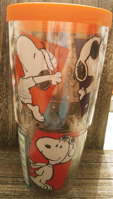 Snoopy Peanuts Tervis Tumbler Etsy