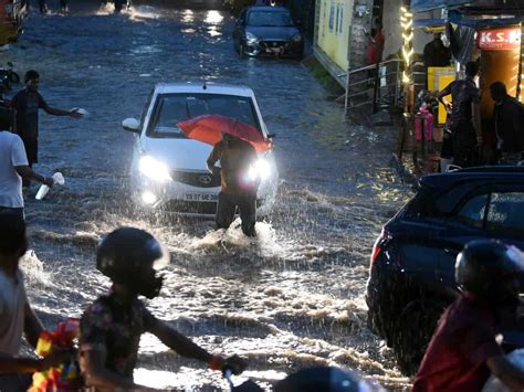 IMD Hyderabad Forecasts Heavy Rainfall In Telangana Issues Orange Alert