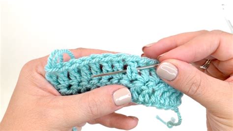 A Beginners Guide To The Different Parts Of A Crochet Stitch Youtube