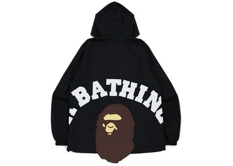 Bape College Hoodie Jacket Black Mens Fw21 Us
