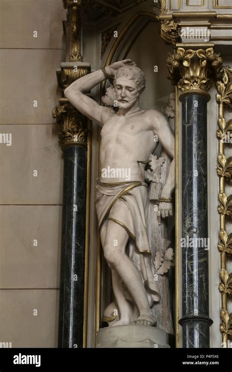 Saint Sebastian Statue Stock Photos And Saint Sebastian Statue Stock