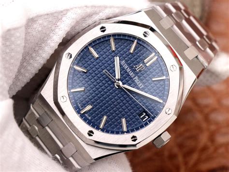 ZF Replica Audemars Piguet Royal Oak 41mm 15500 With Blue Dial Clone