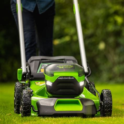 Greenworks Gd Lm Spk X V Self Propelled Cordless Lawnmower Comes