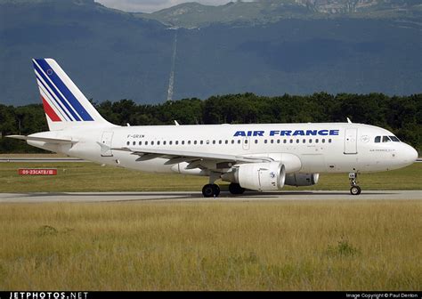 F GRXM Airbus A319 112 Air France Paul Denton JetPhotos