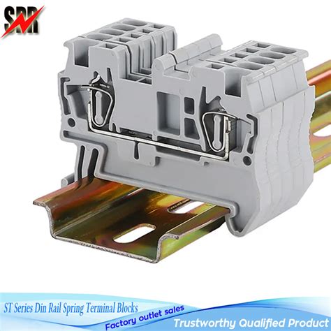 St Series Din Rail Spring Type Terminal Blocks St Series Din Rail