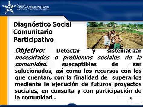 PPT DIAGNÓSTICO SOCIAL COMUNITARIO PARTICIPATIVO PowerPoint